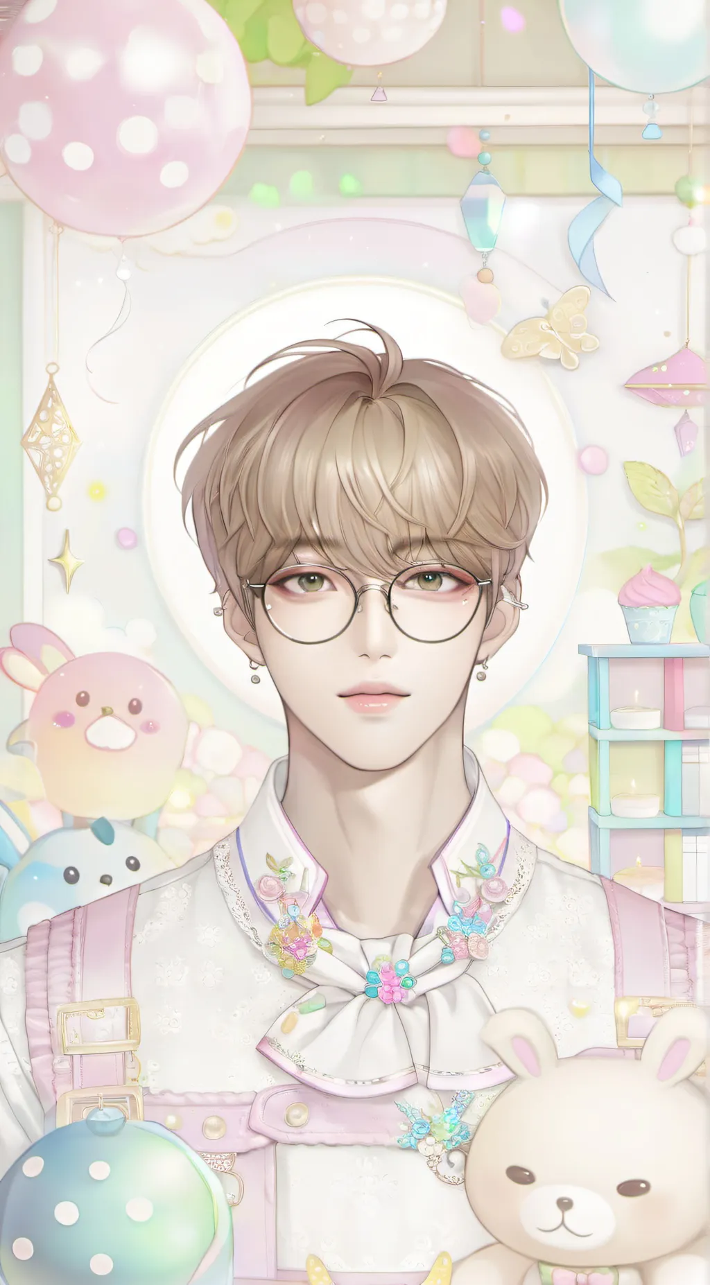 ai character: Min lee background