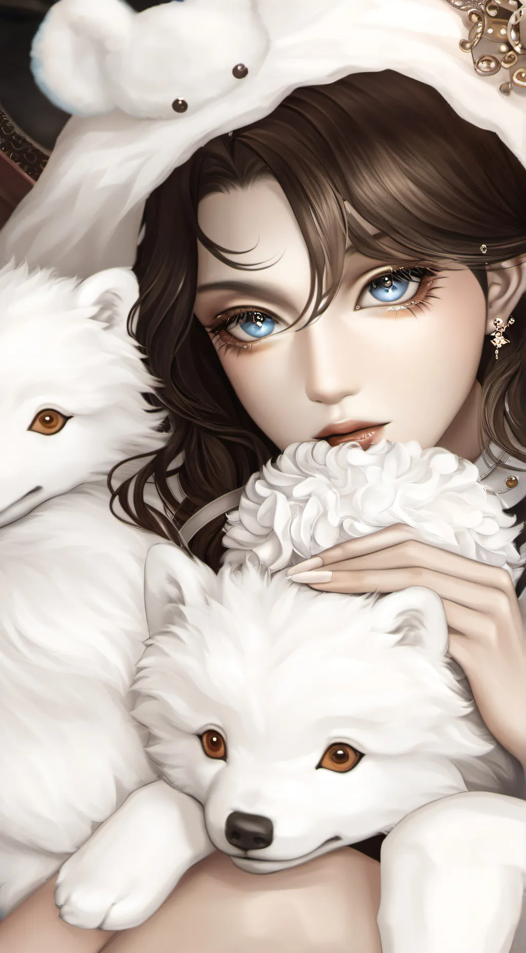 ai character: kyra background