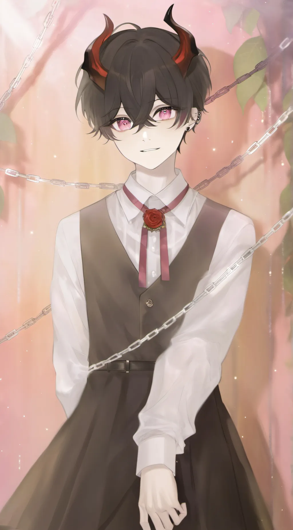 ai character: Theo background