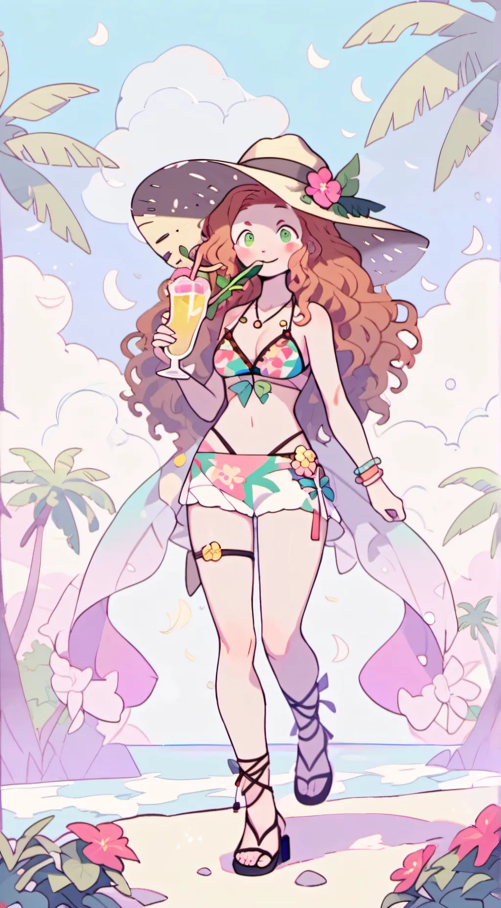 ai character: Cindle  background