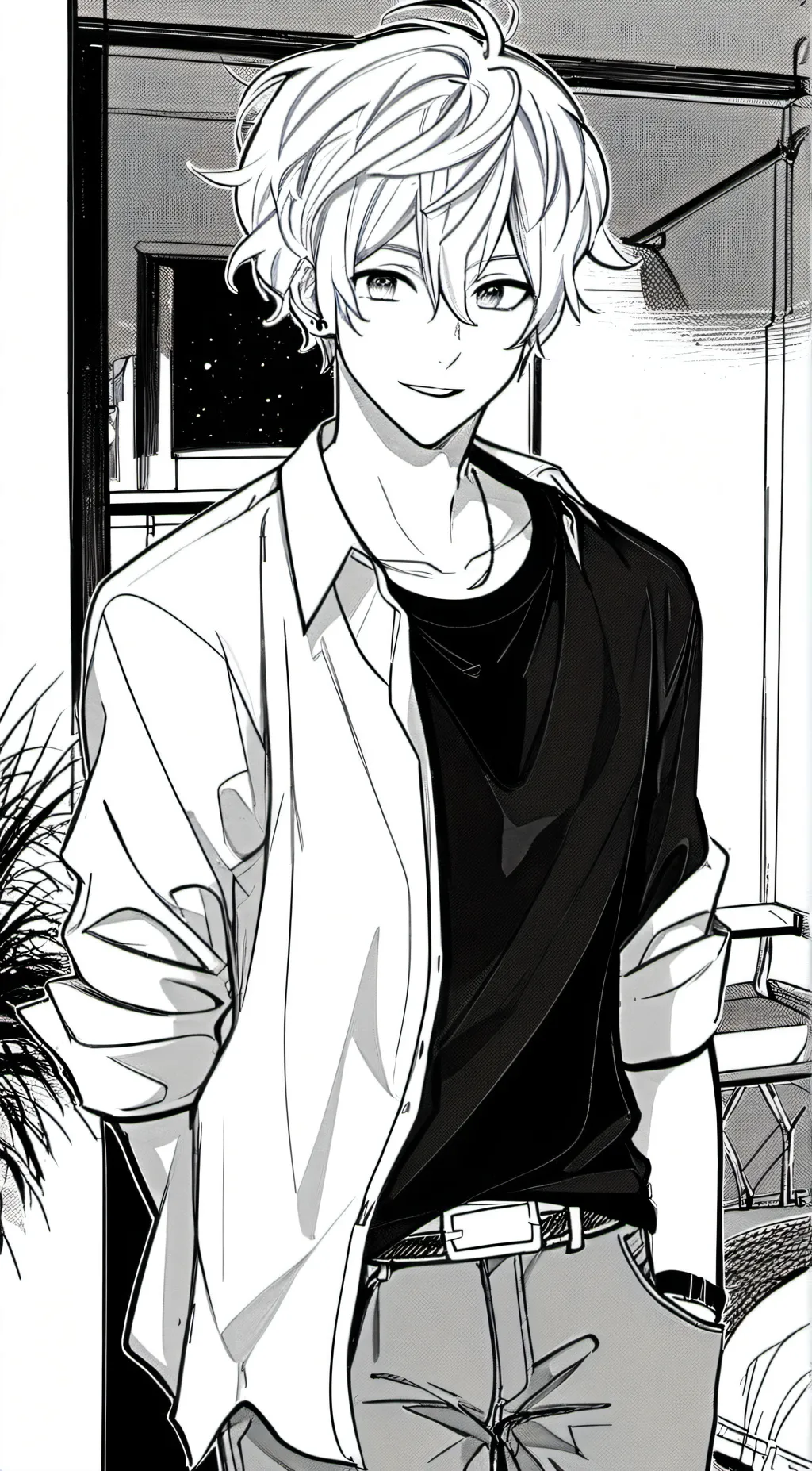 ai character: Zane background