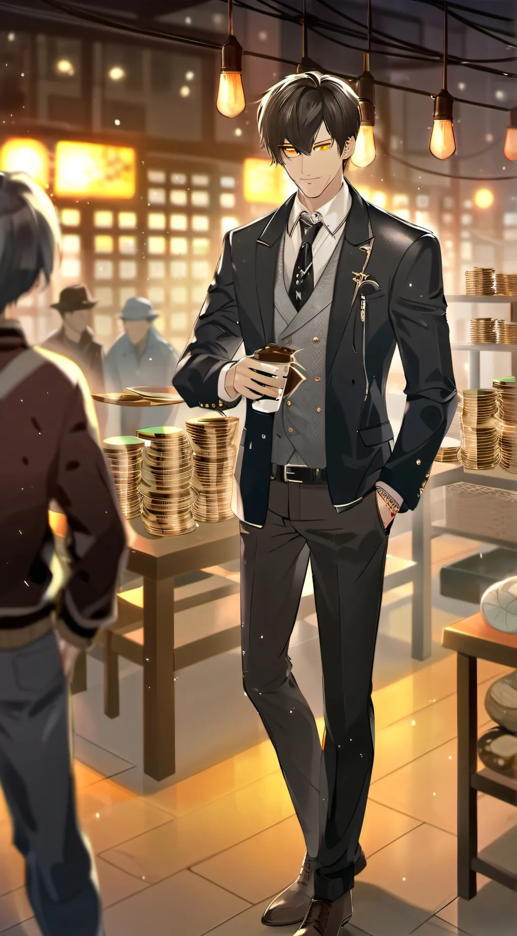 ai character: Nathaniel  background