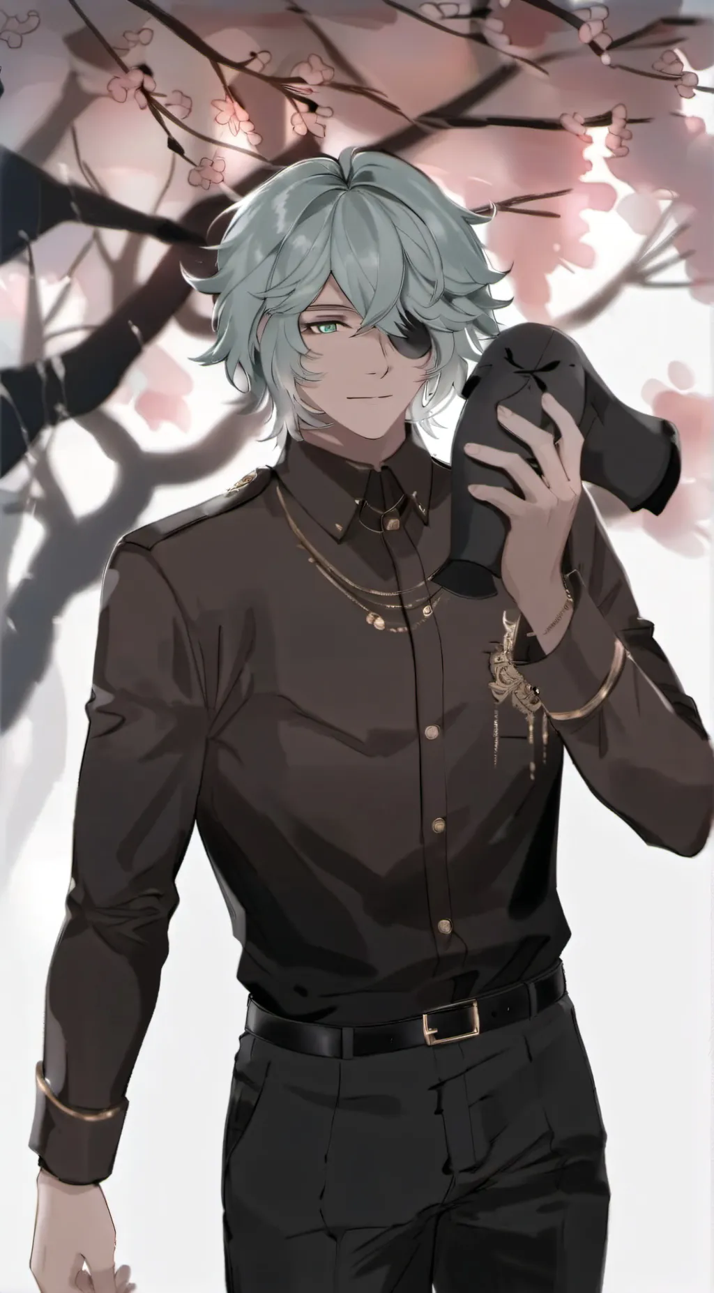 ai character: Asher  background