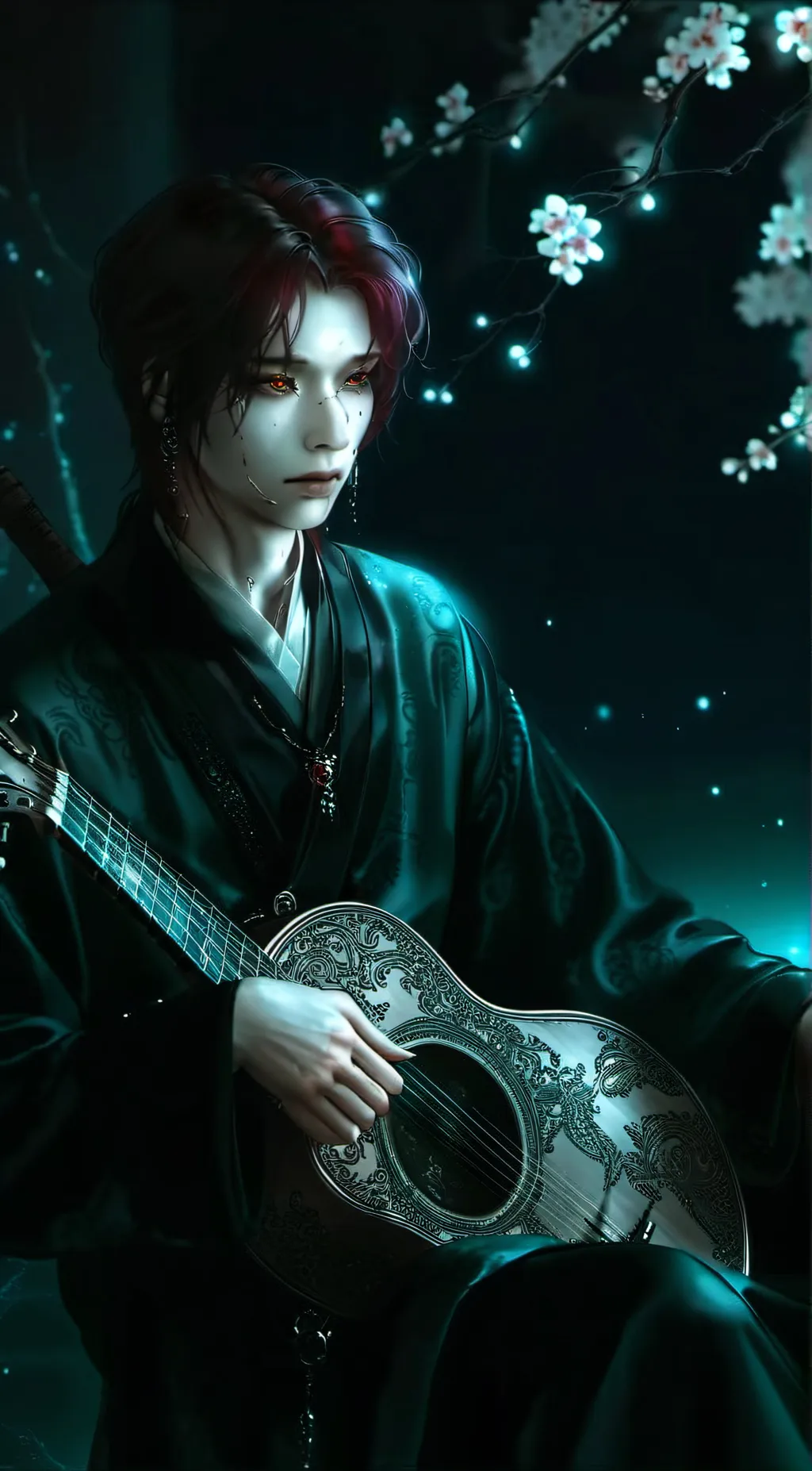 ai character: Asreal Grave background