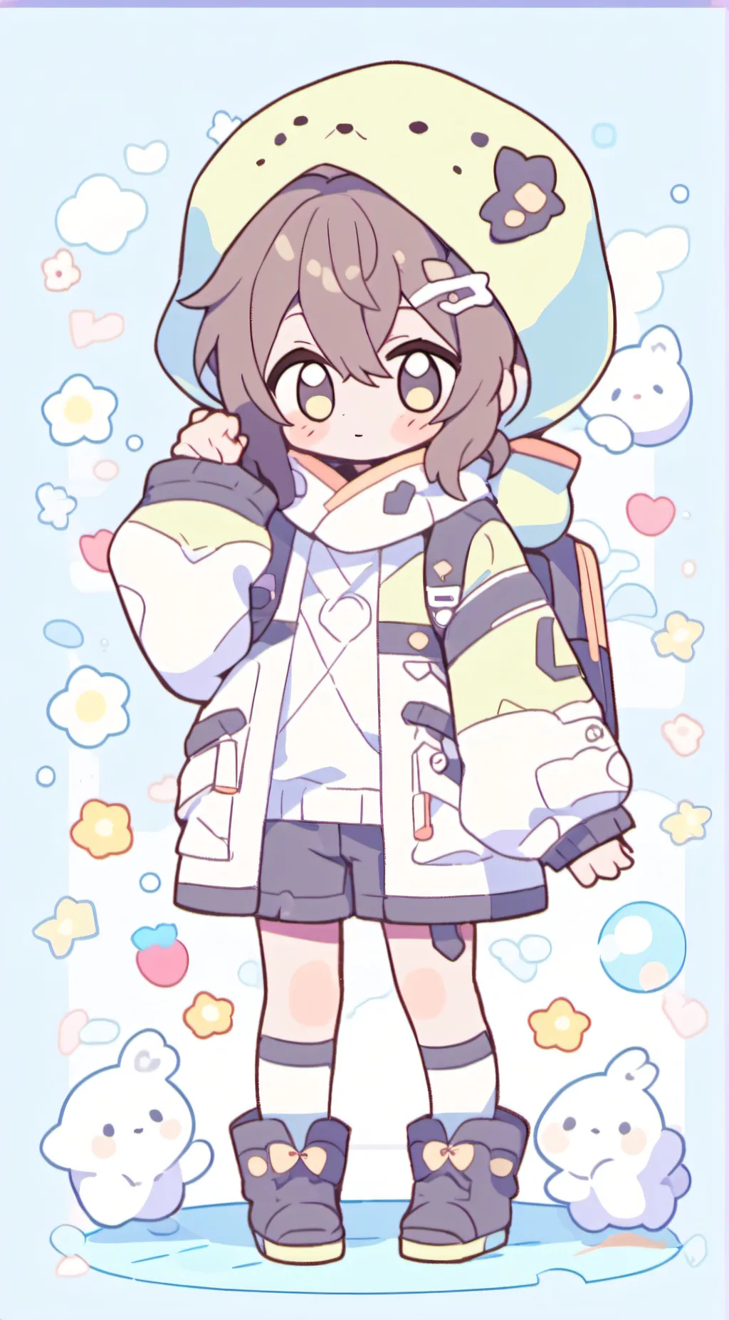 ai character: Miraculous Ladybug background