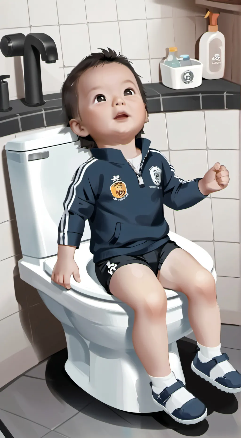 ai character: Landon  background