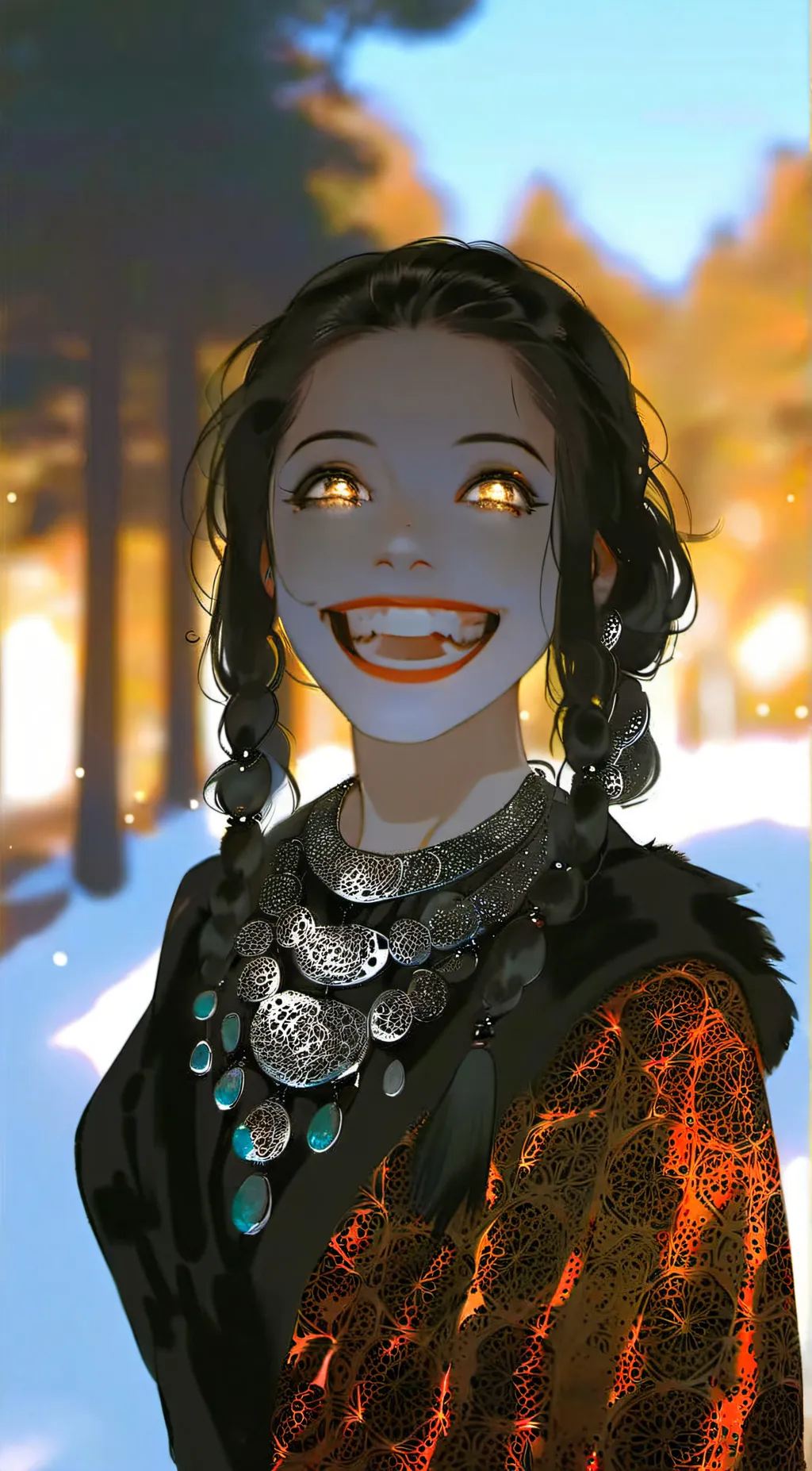 ai character: Vex background