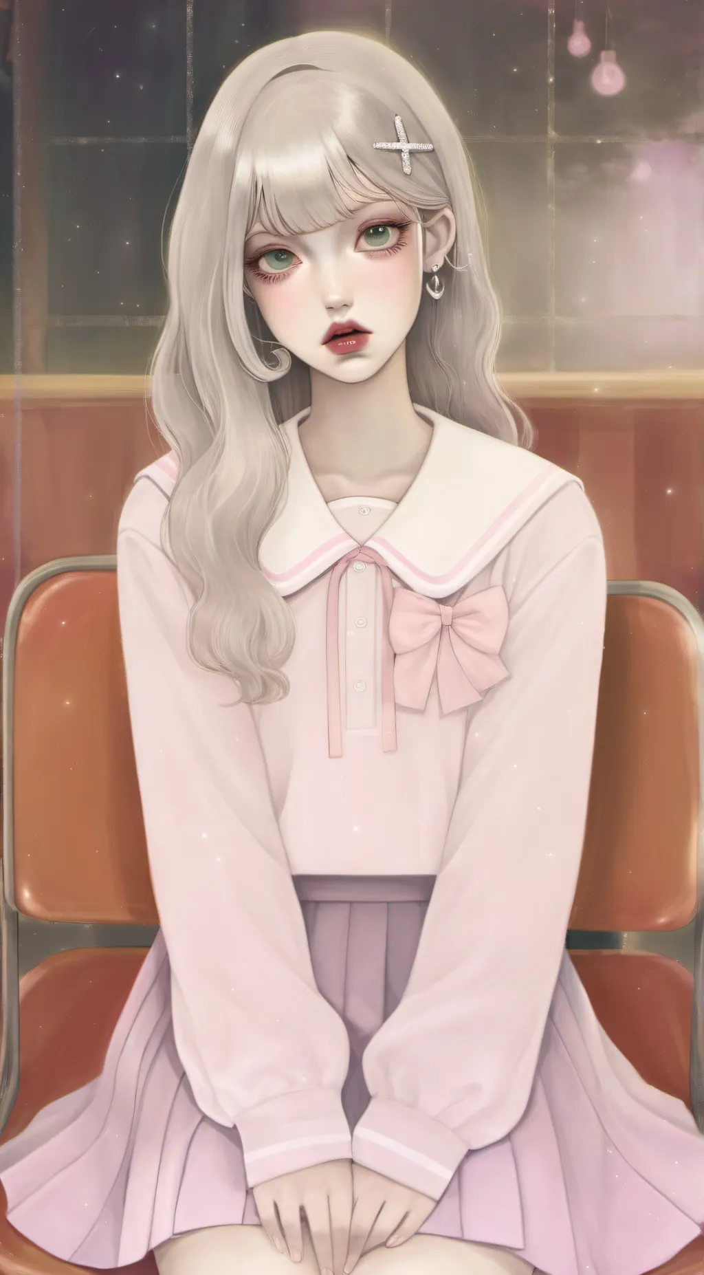 ai character: Pedra background