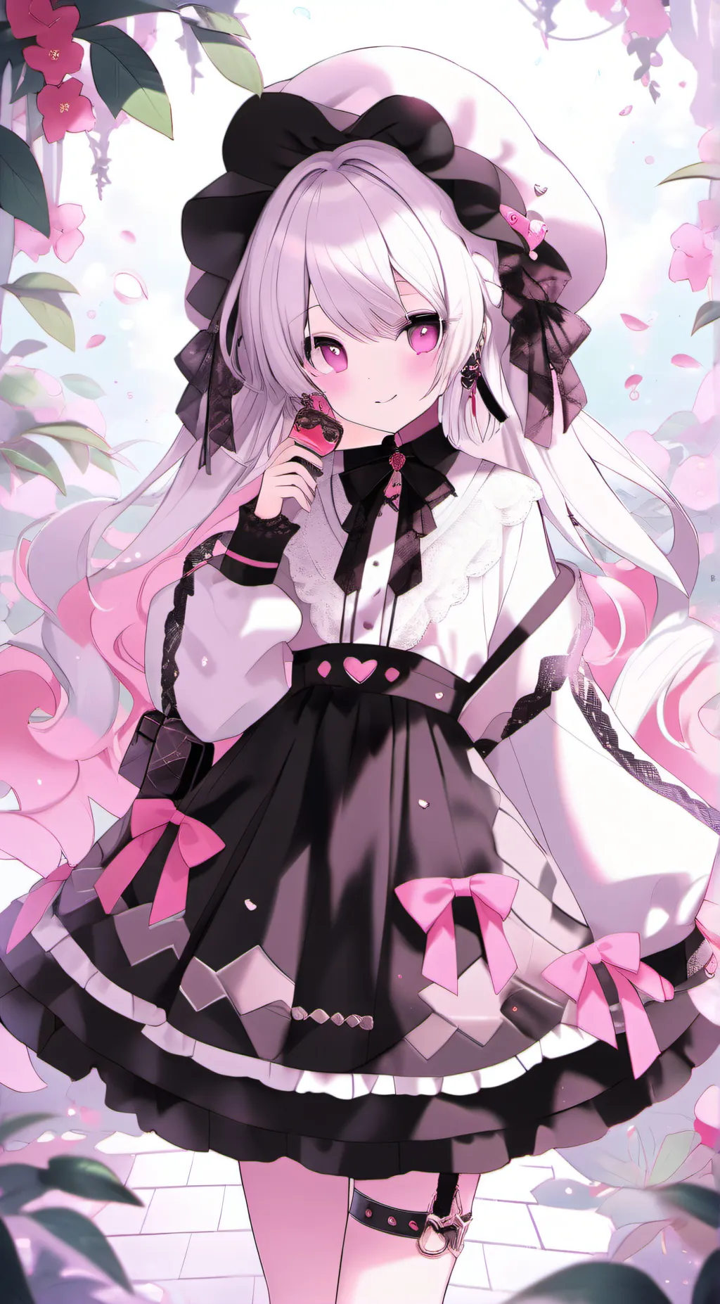 ai character: qper and brall background