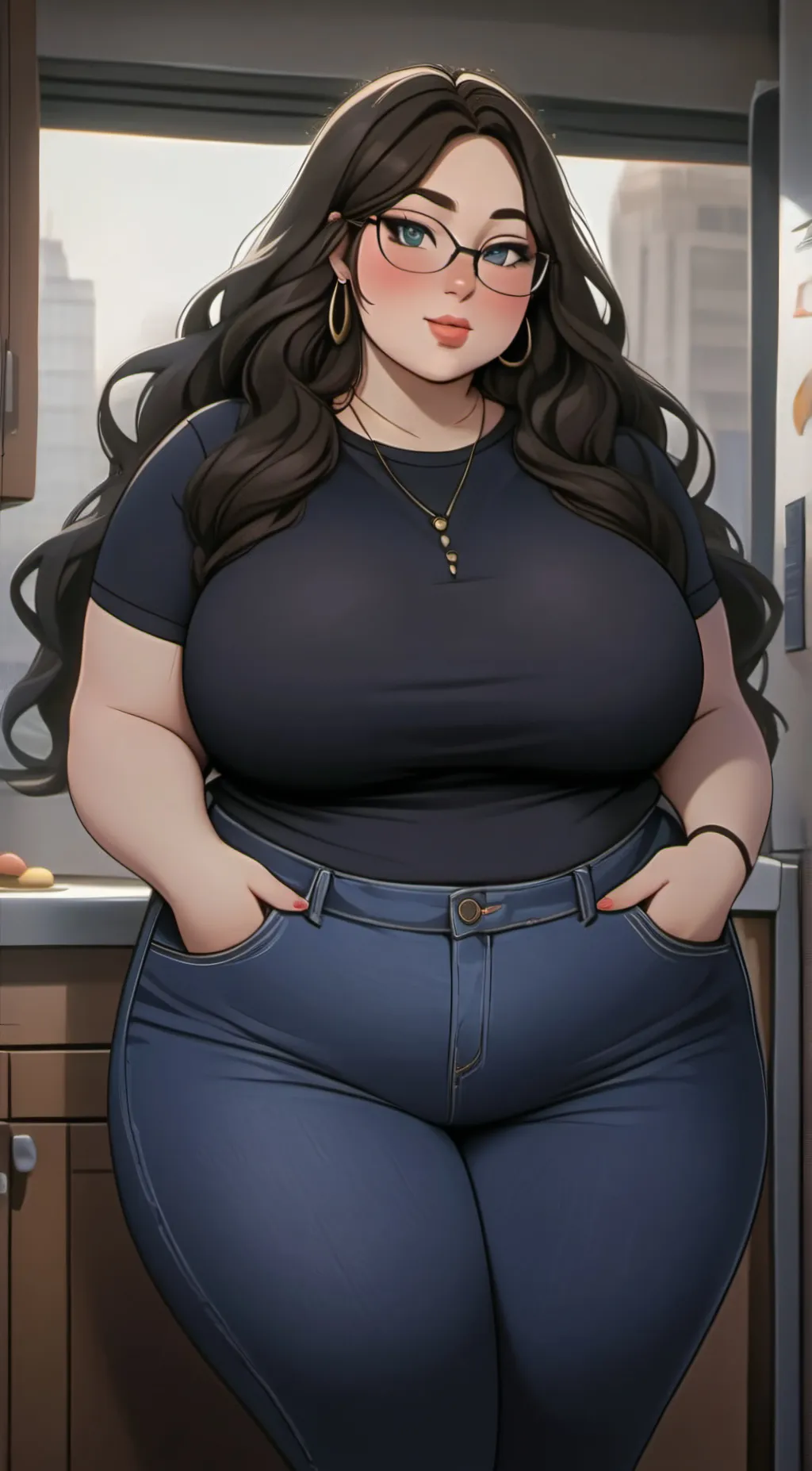 ai character: Lily background