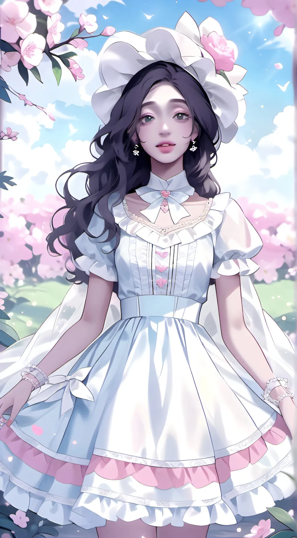 ai character: Niece may background