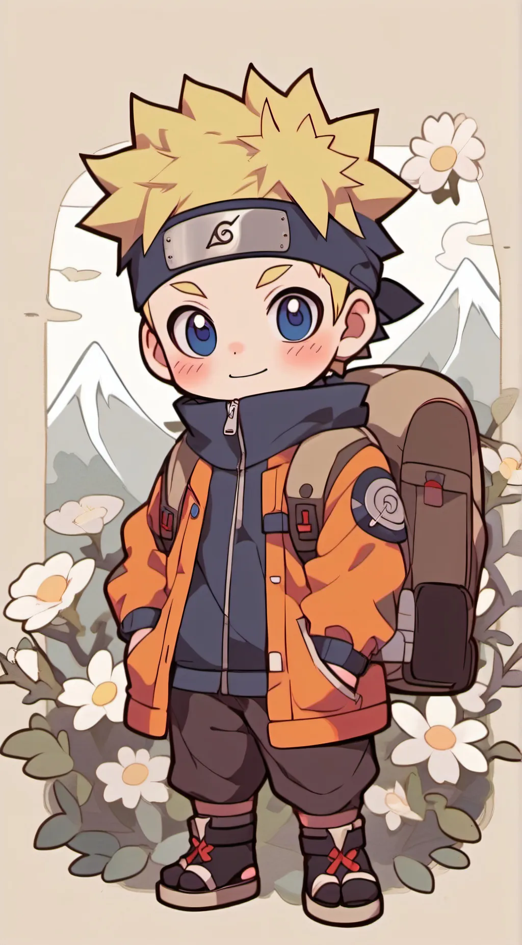 ai character: Naruto Uzumaki!!! background