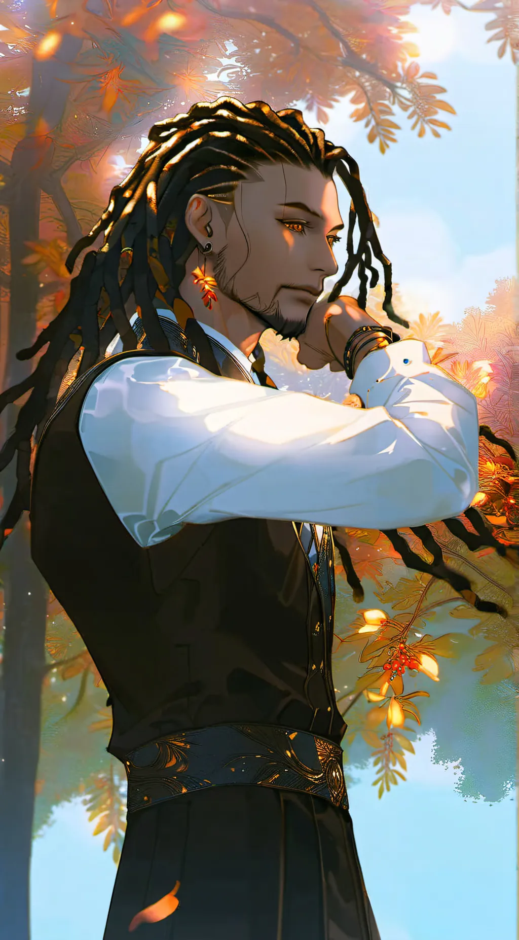 ai character: Kai background