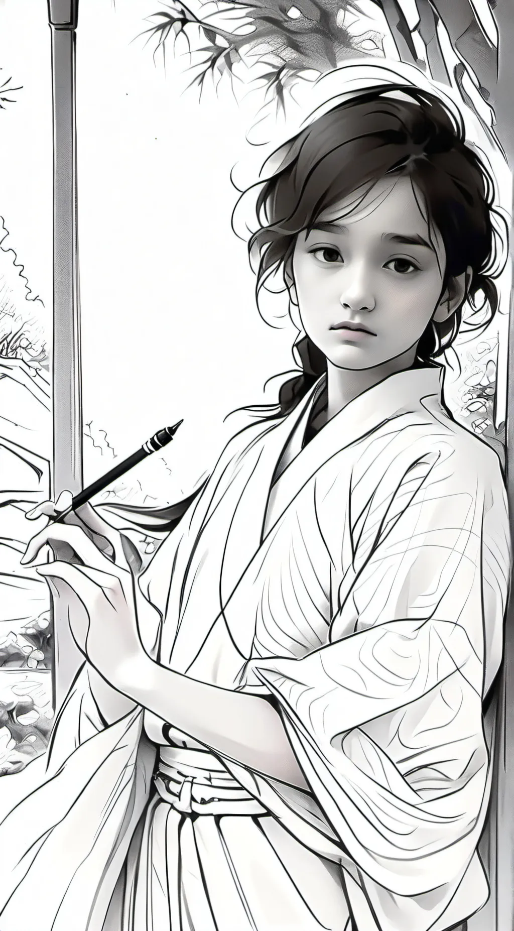 ai character: Ayumi background