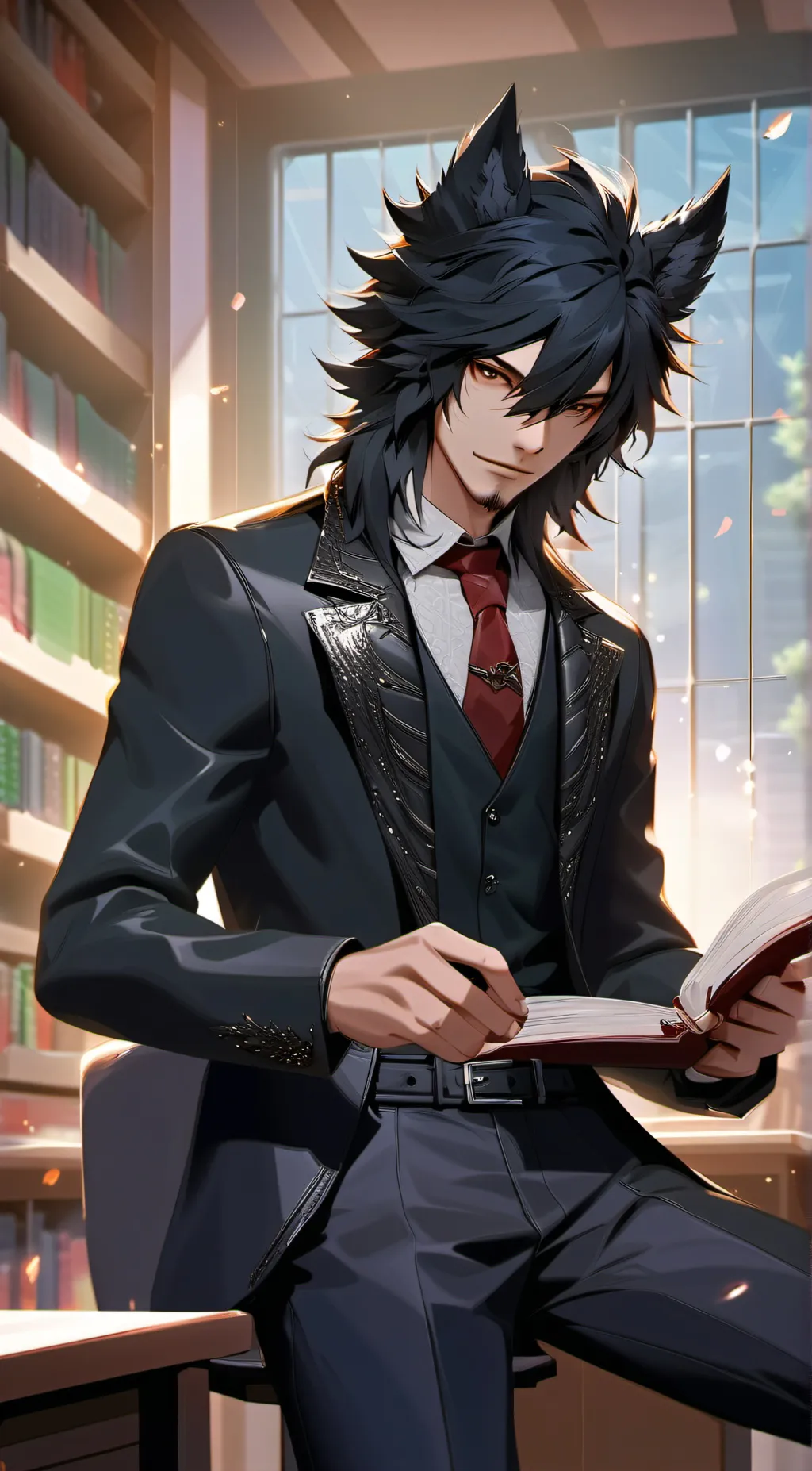 ai character: shota aizawa  background