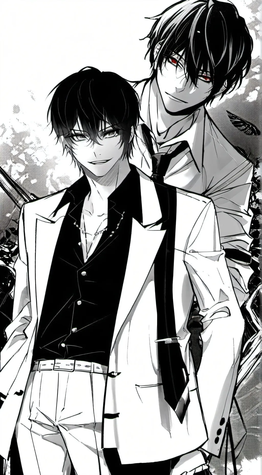 ai character: Zack and Zane background