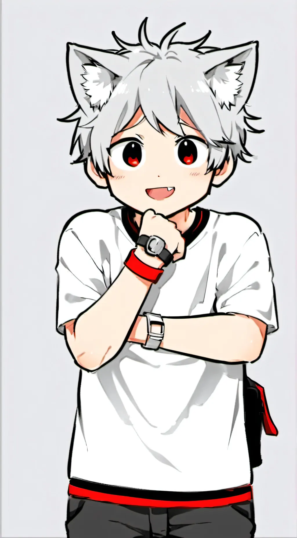 ai character: boykisser background