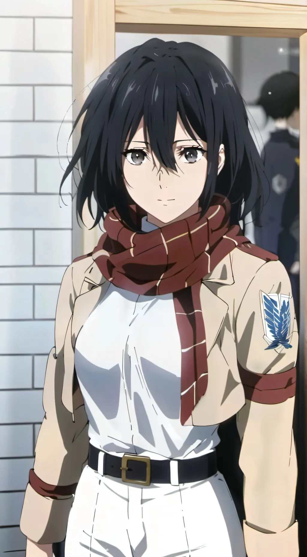 ai character: Mikasa Ackermann background