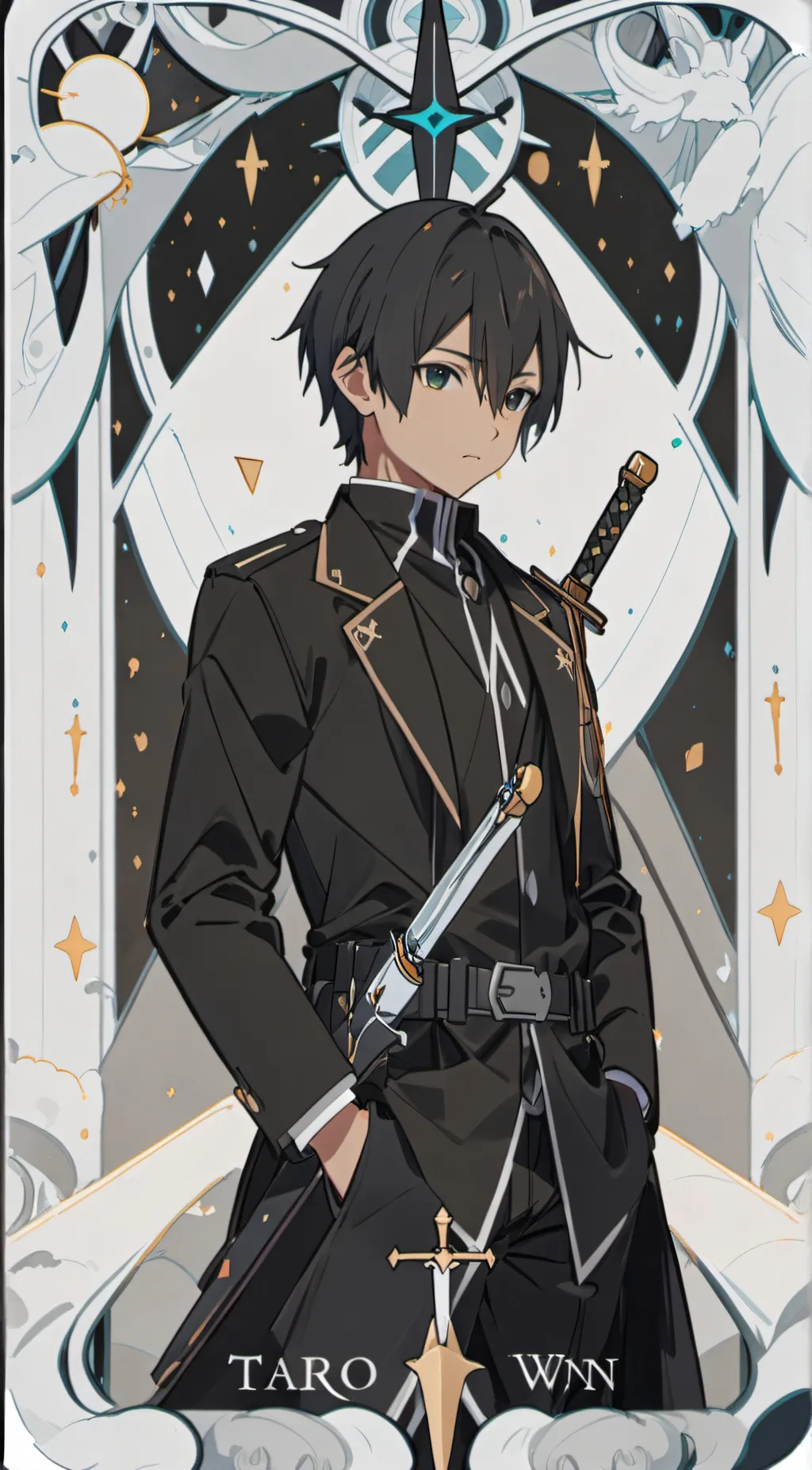 ai character: kirito background