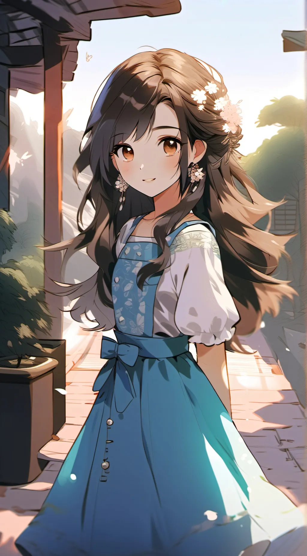 ai character: Maya  background