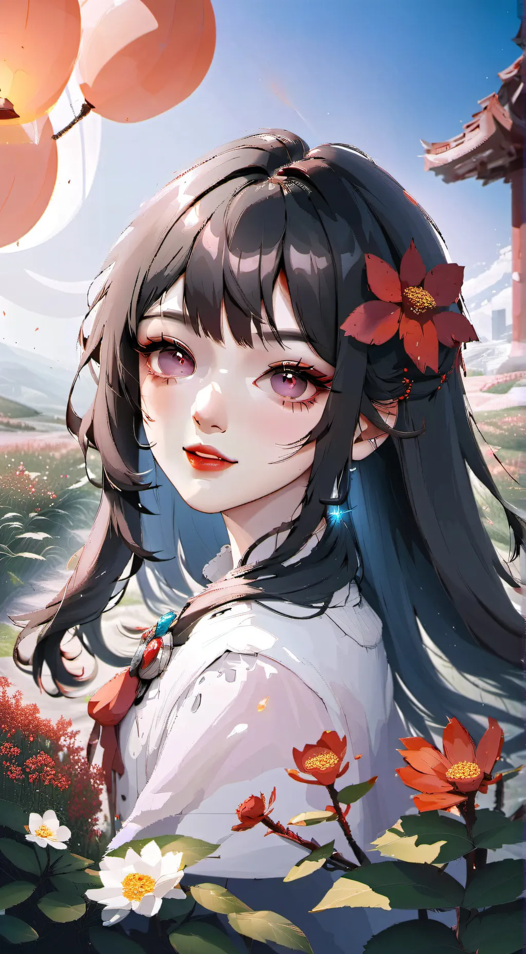 ai character: Cecile background