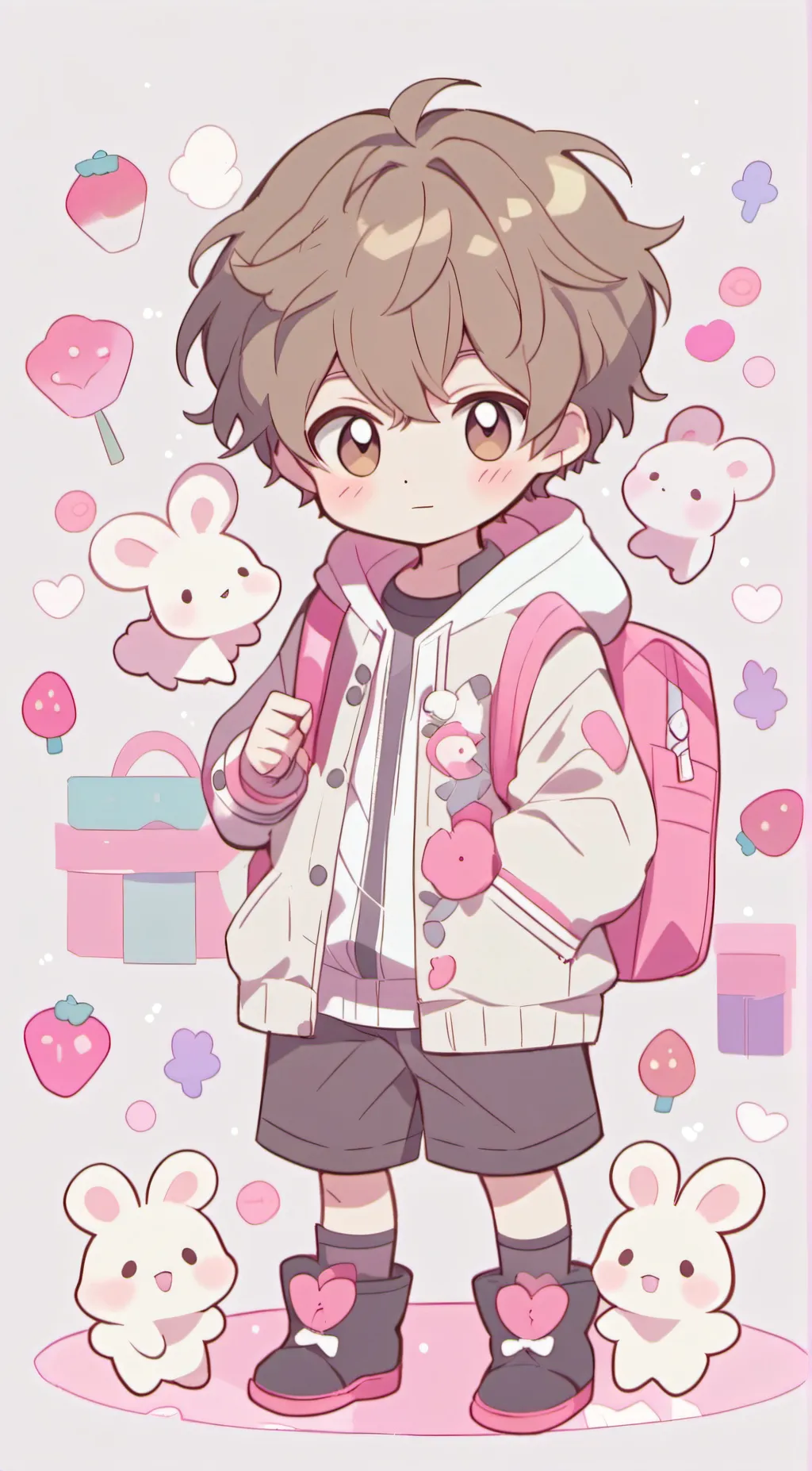 ai character: leo background