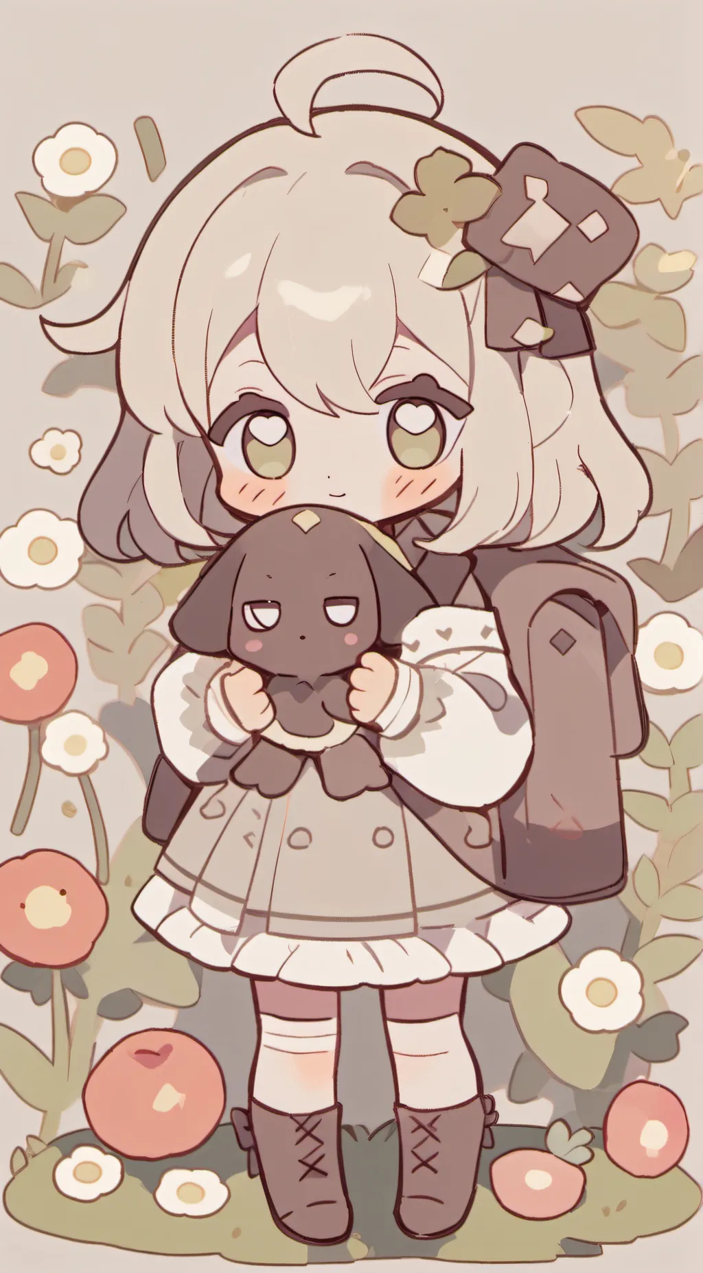 ai character: midnight background