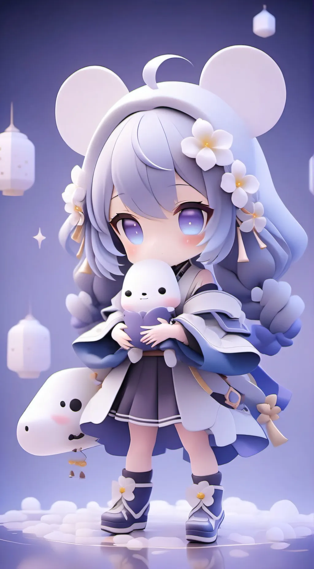 ai character: Your gf background