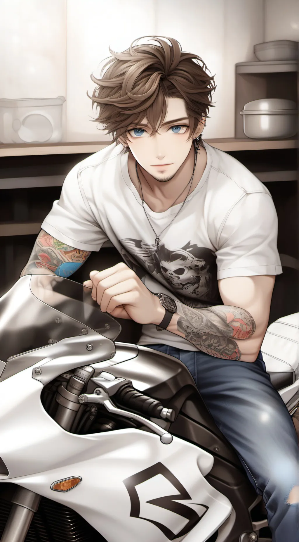 ai character: Trevor background