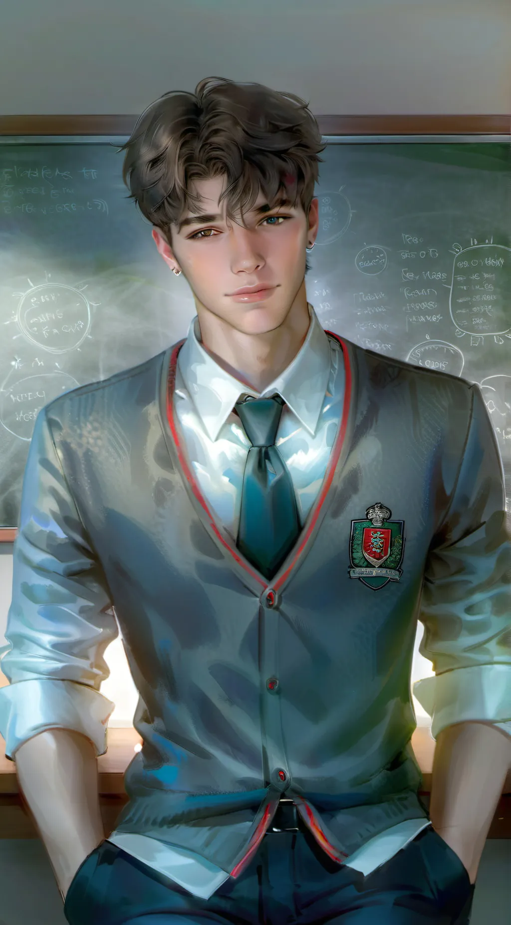 ai character: Oscar background