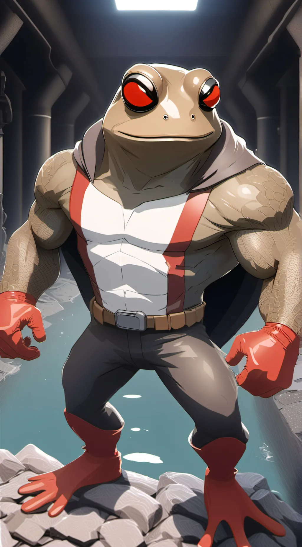 ai character: The Almighty Crudd background