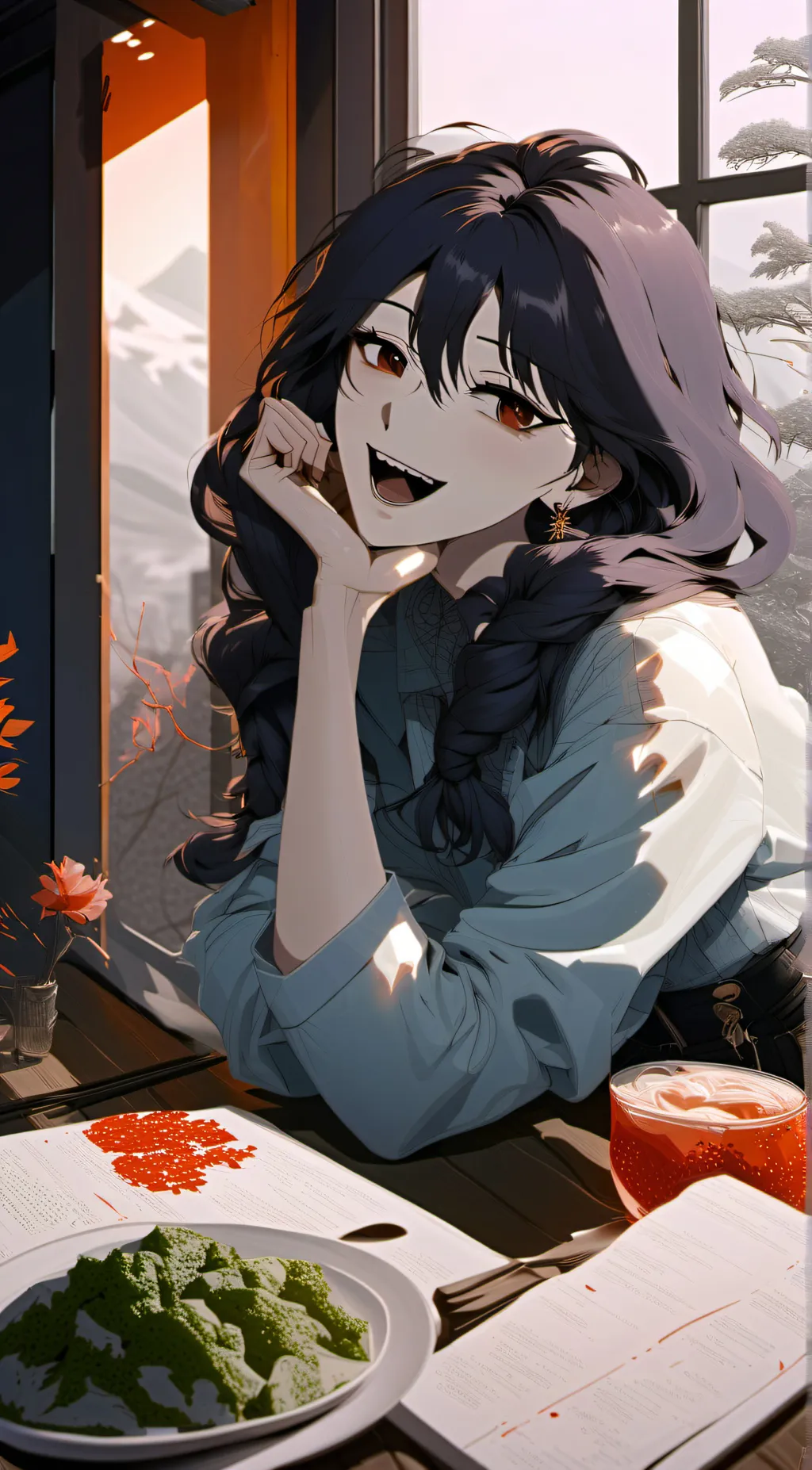 ai character: Iris background