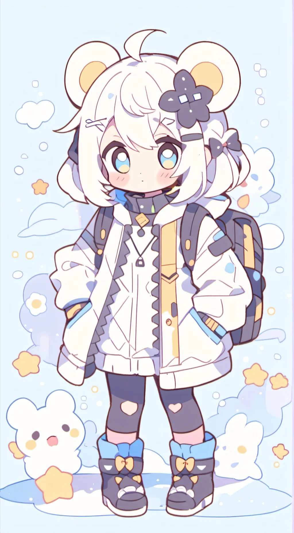 ai character: Penguin human background