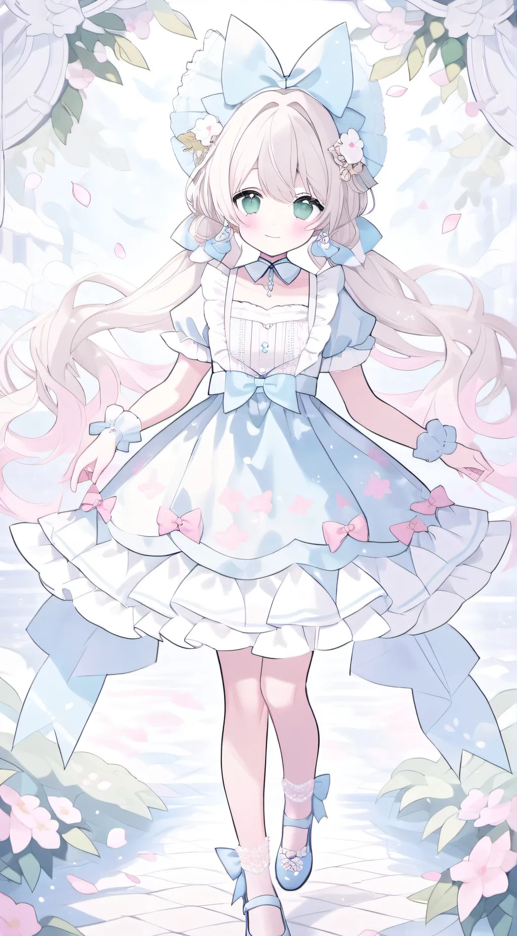 ai character: Serena background