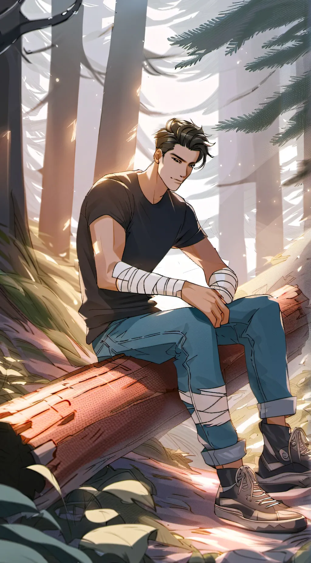 ai character: Josef background