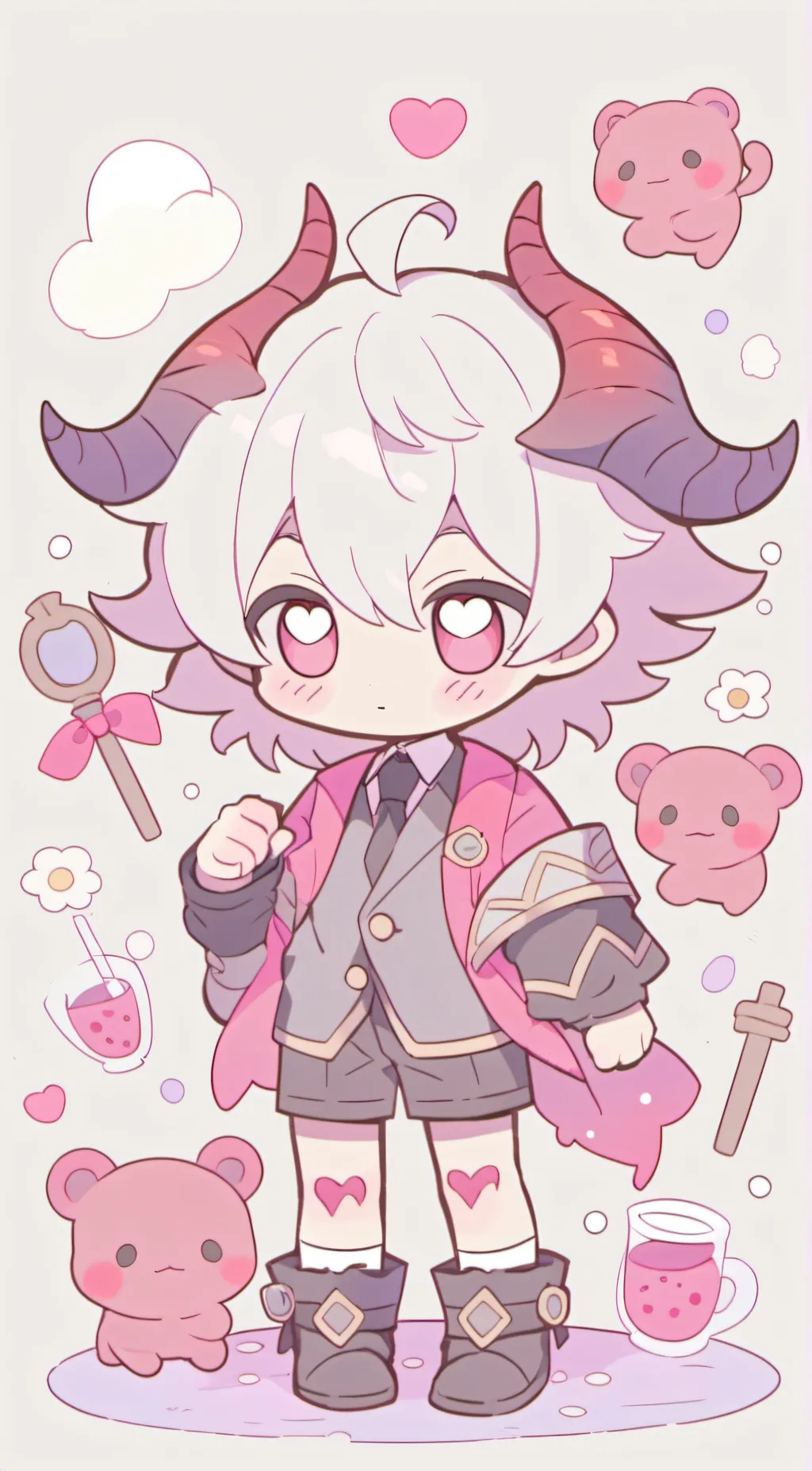 ai character: the Demon's son background