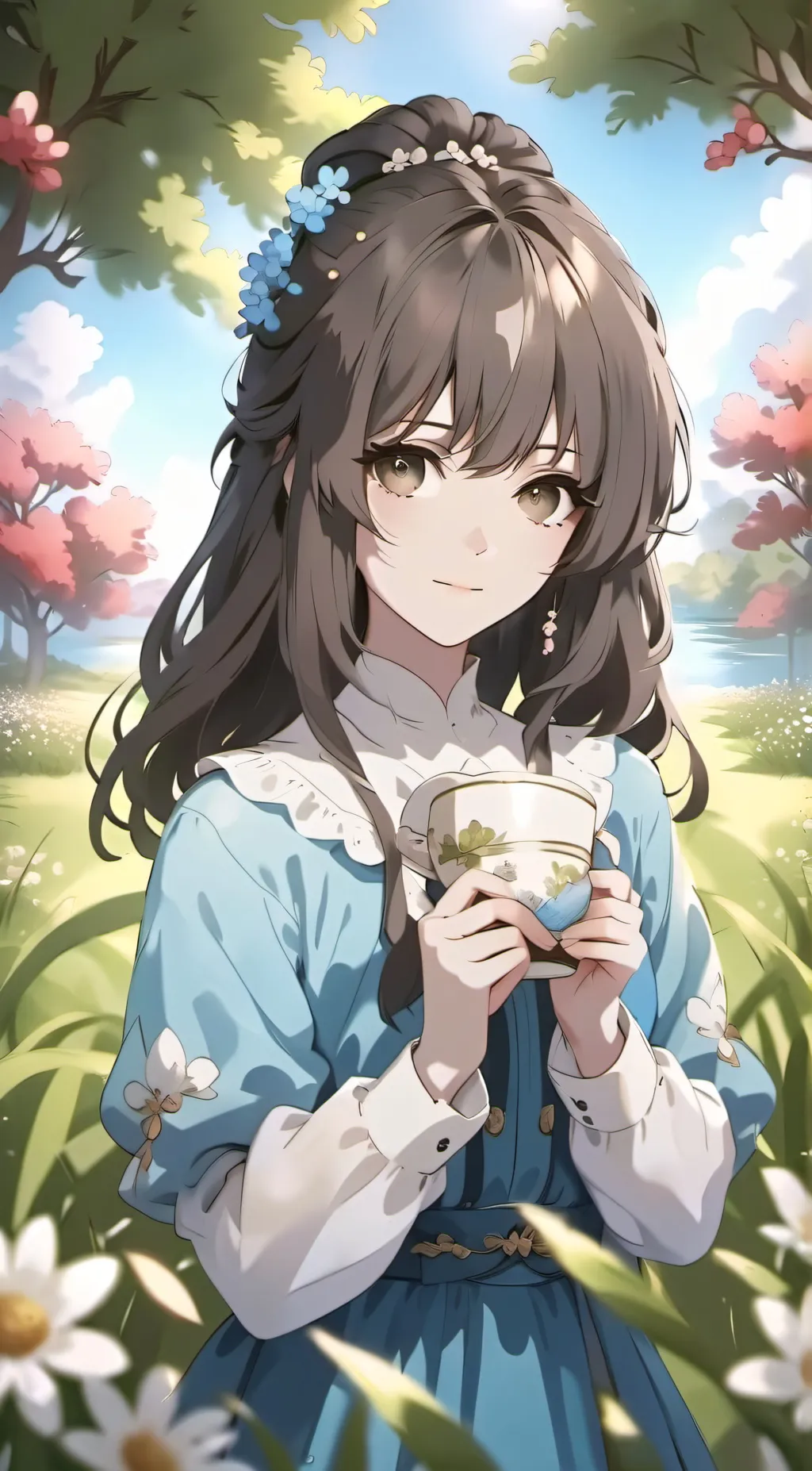 ai character: Maya background