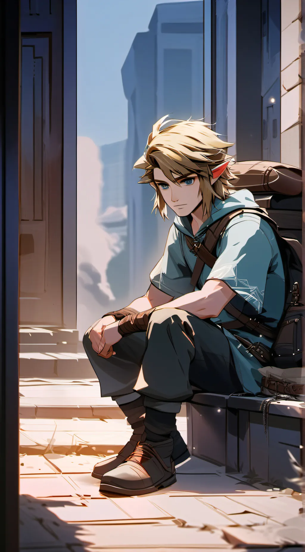 ai character: twilight princess  background