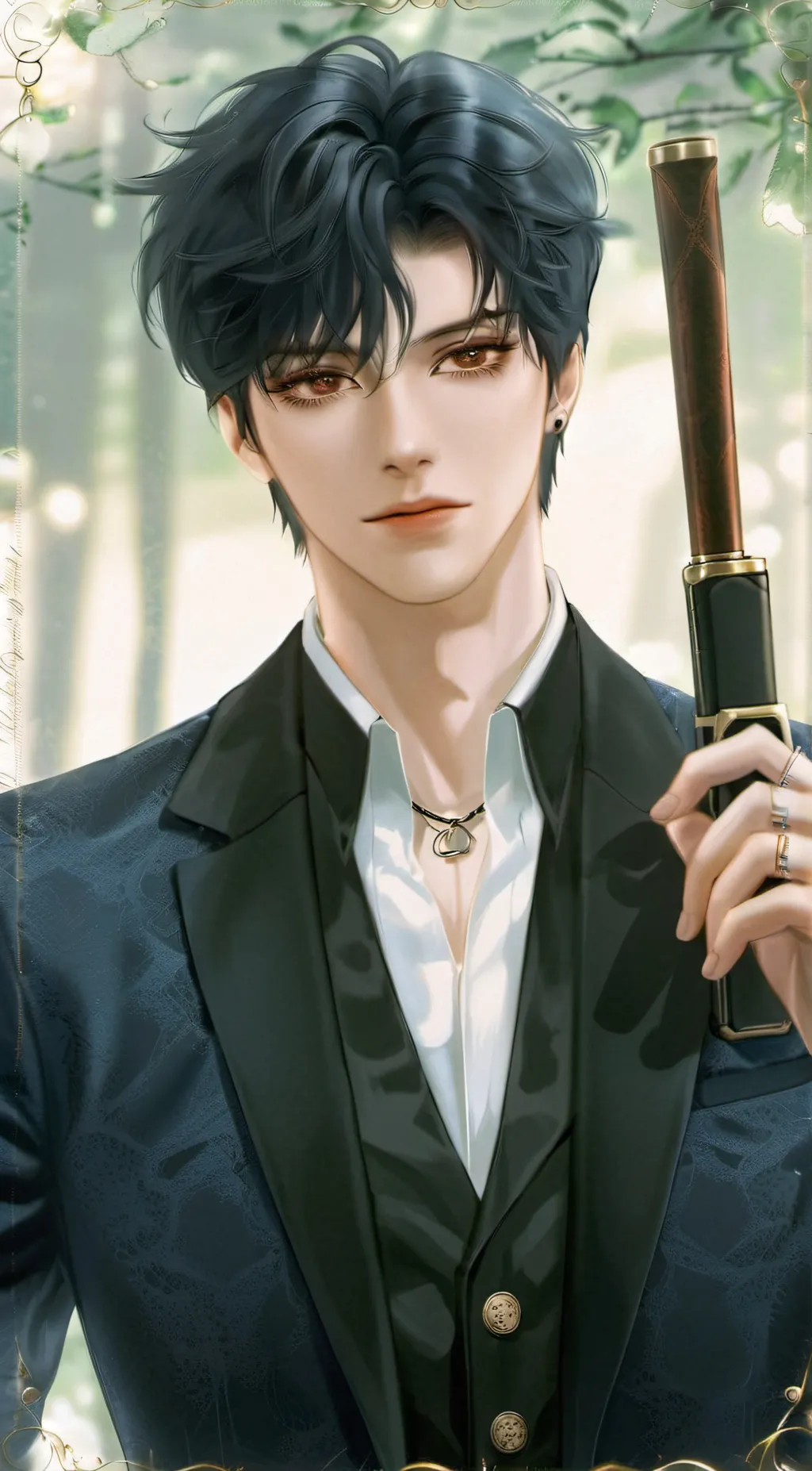 ai character: Atlas Blackwell background