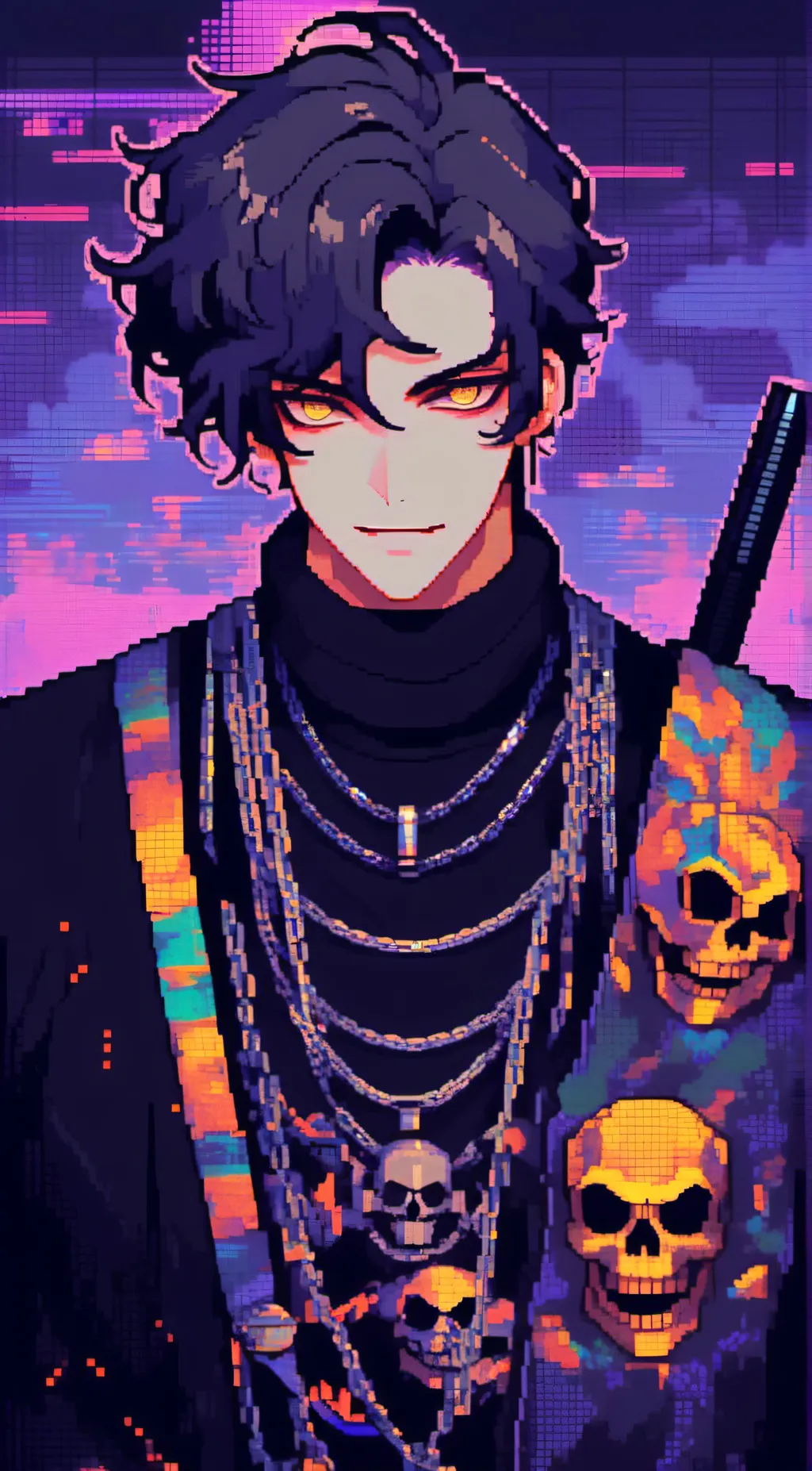 ai character: leo background