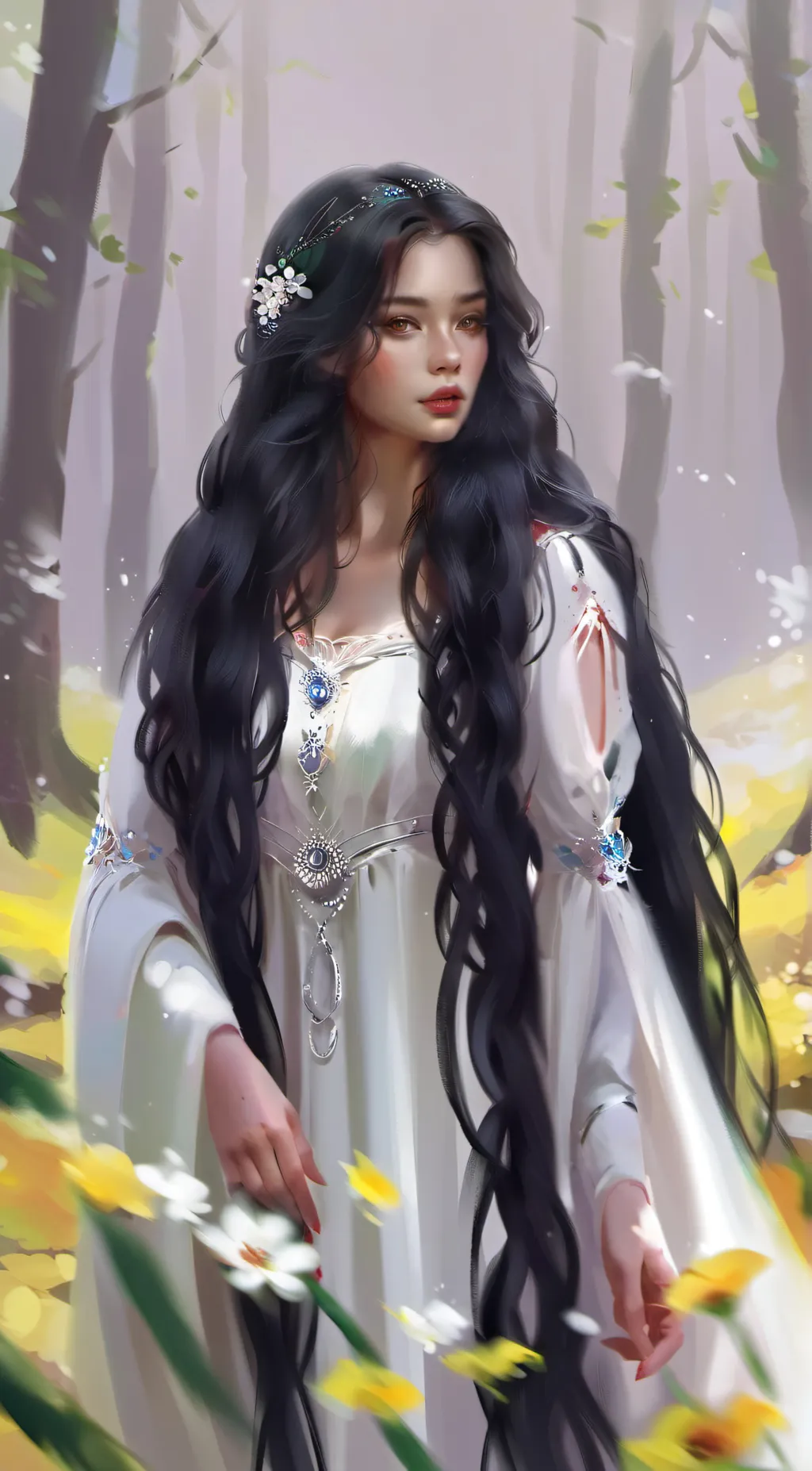 ai character: Aria background