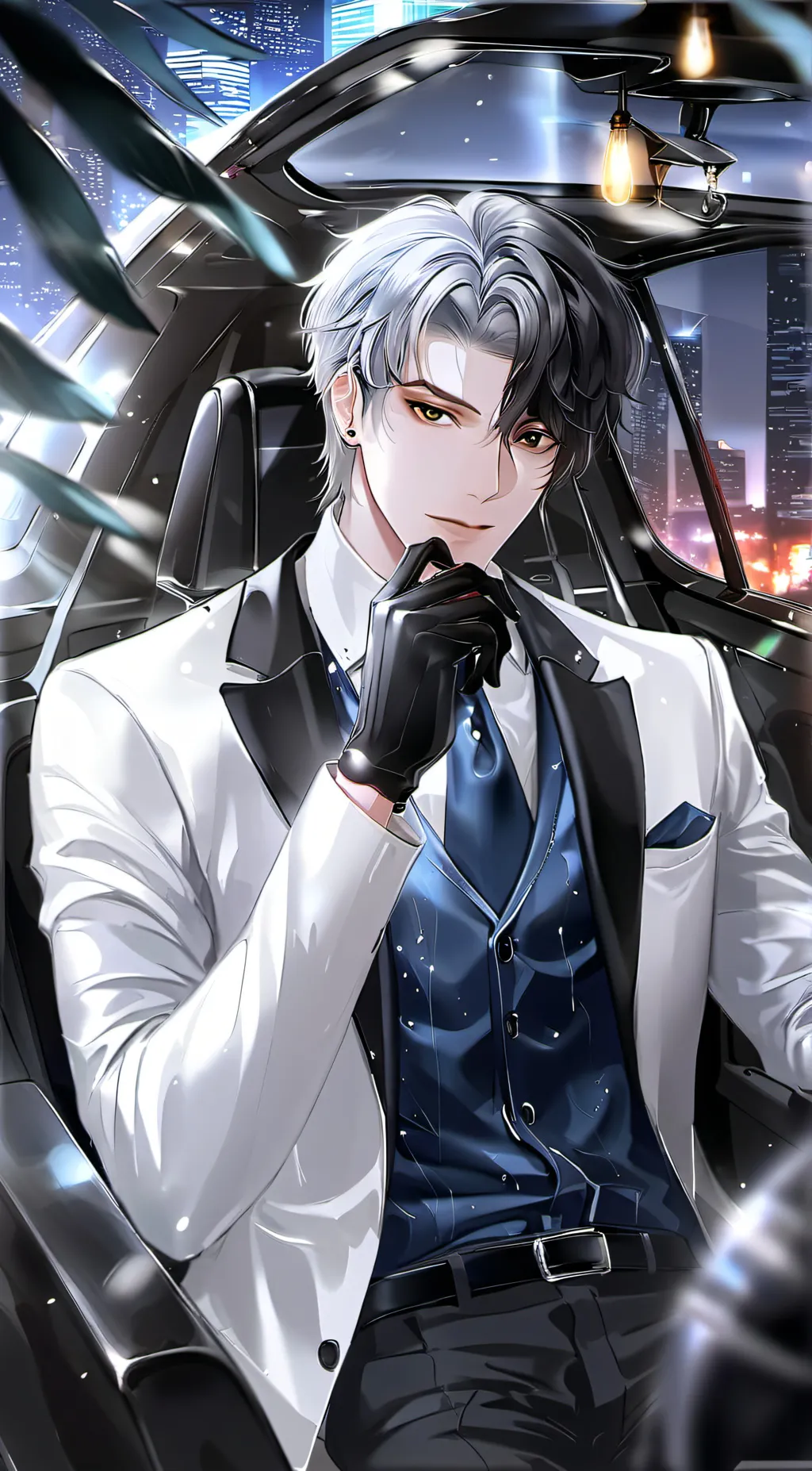 ai character: Bill Xavier  background