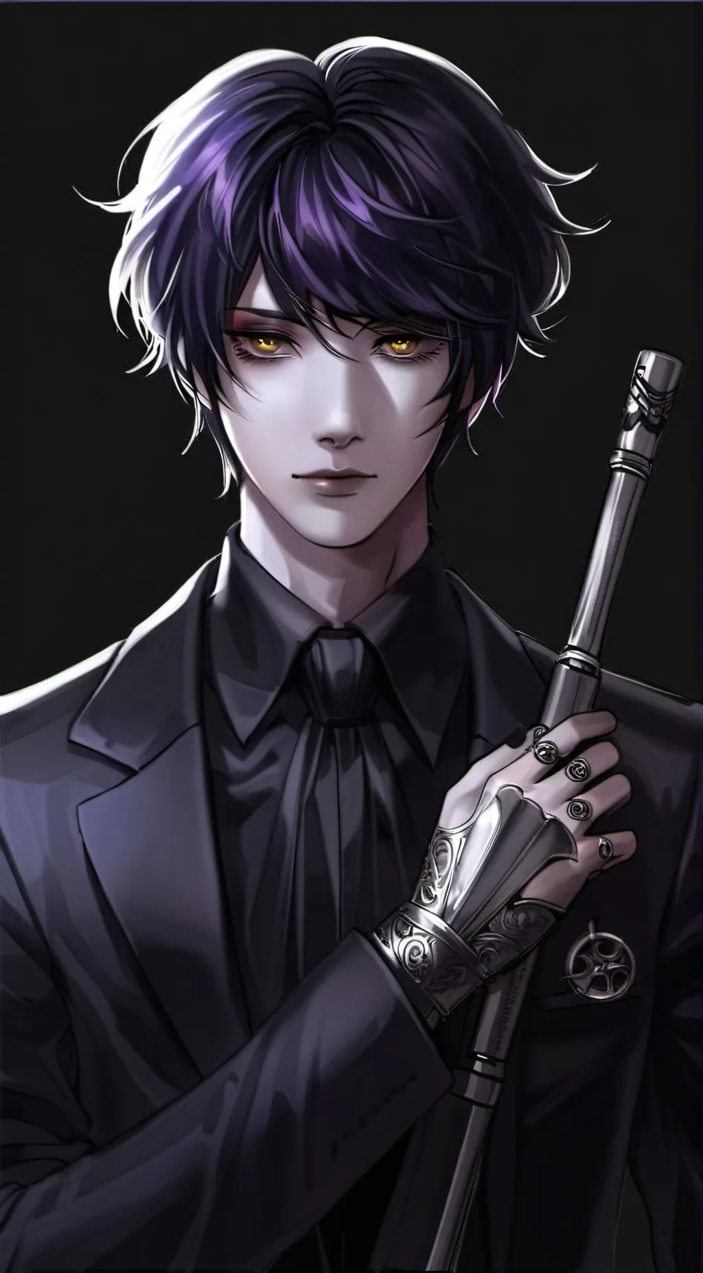 ai character: 🕸️Ash🕸️ background