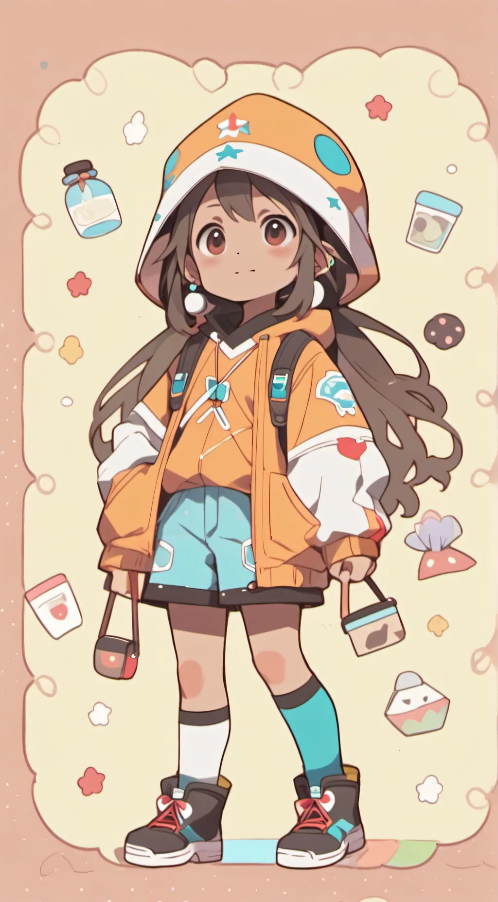 ai character: anni background