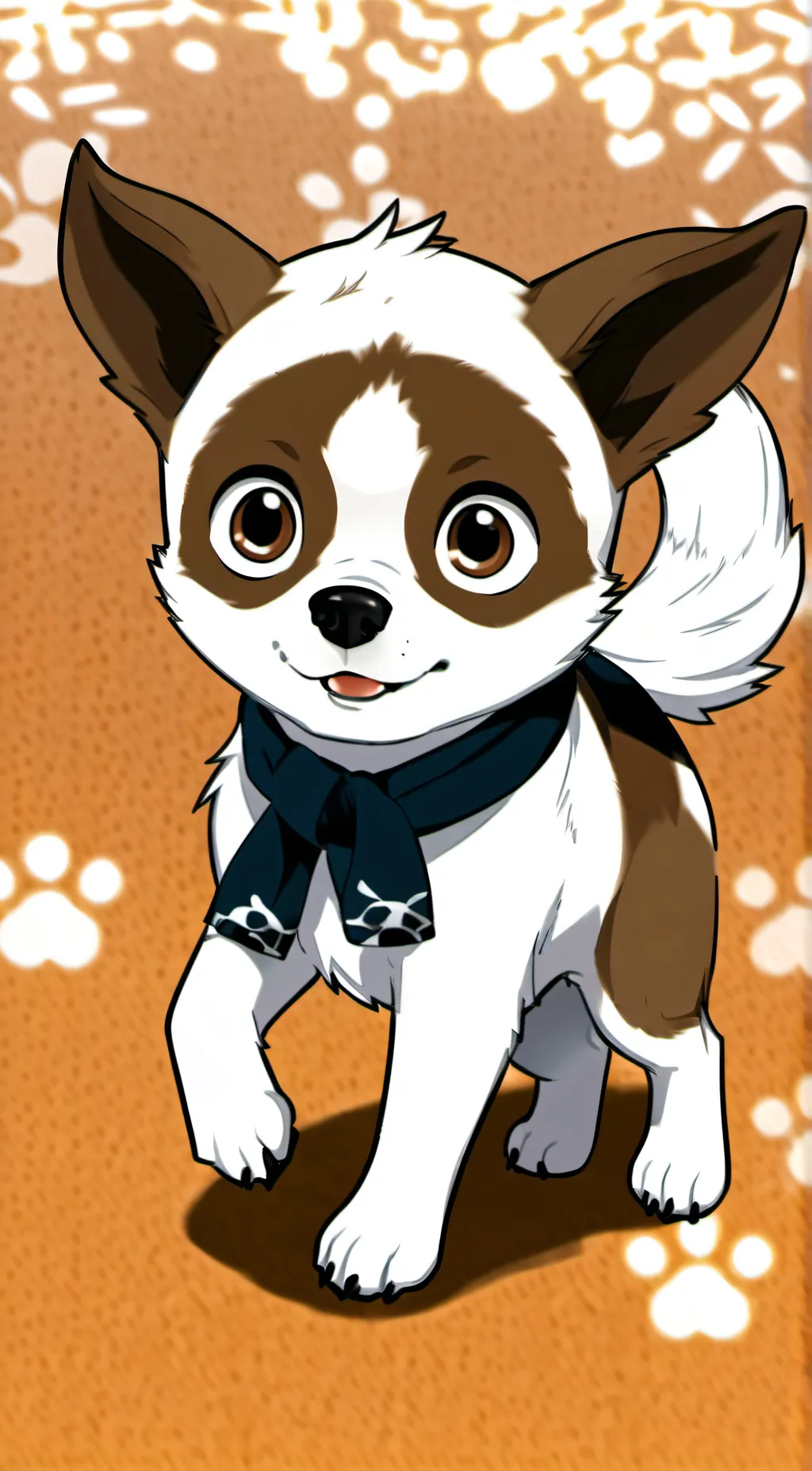 ai character: -Brownie- background