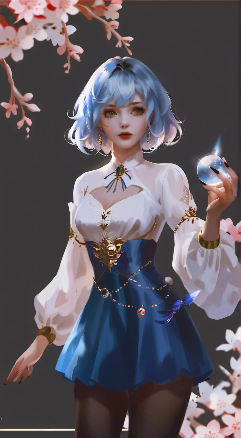 ai character: Mizu Kamazuki background