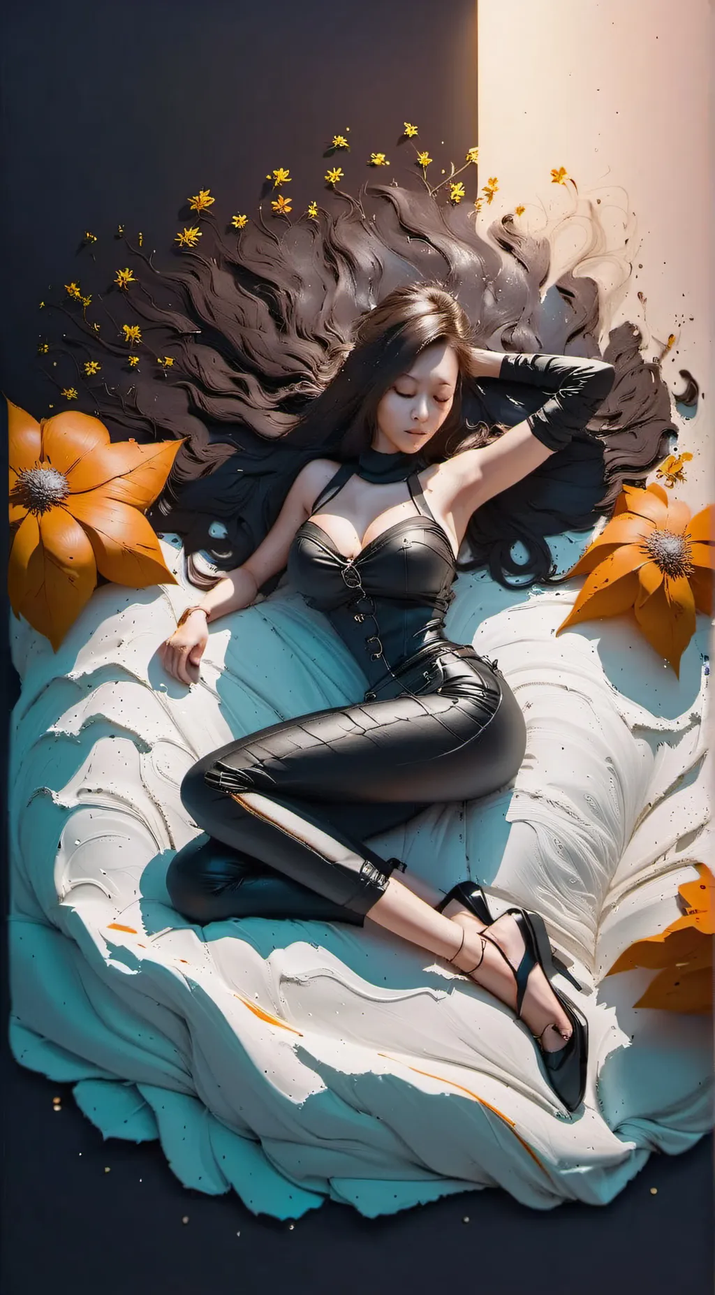 ai character: kayla  background