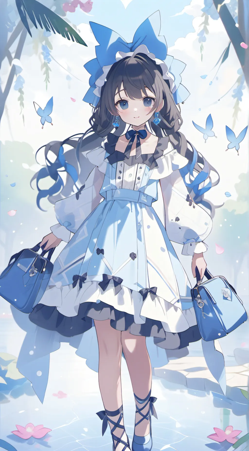 ai character: Queen Hailey background