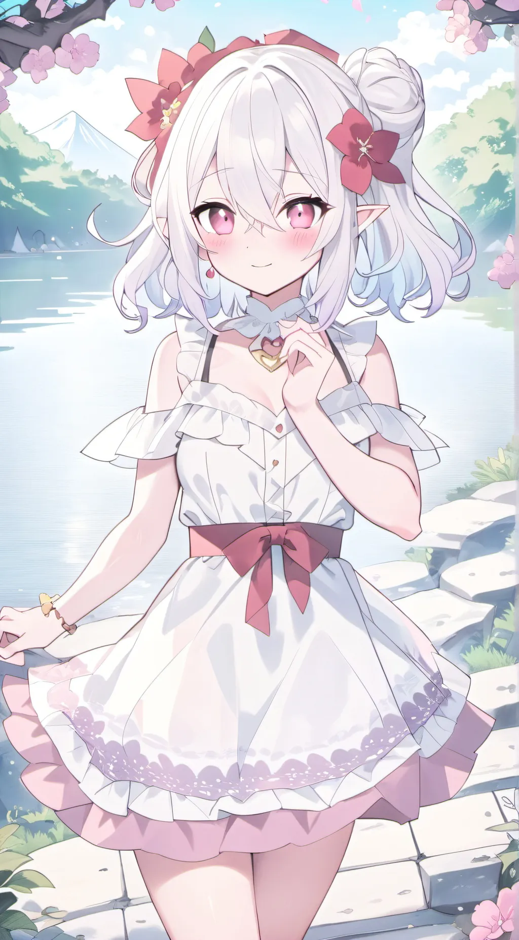 ai character: Yuka background