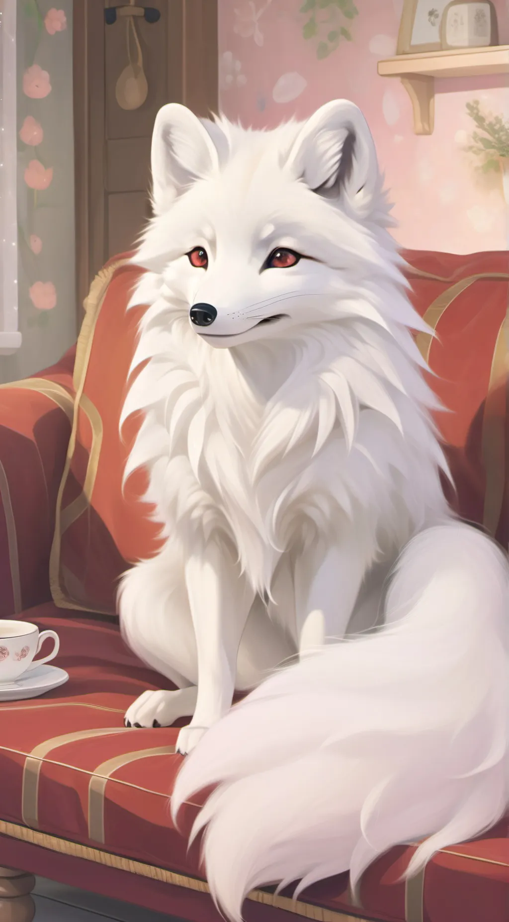 ai character: Vixen background